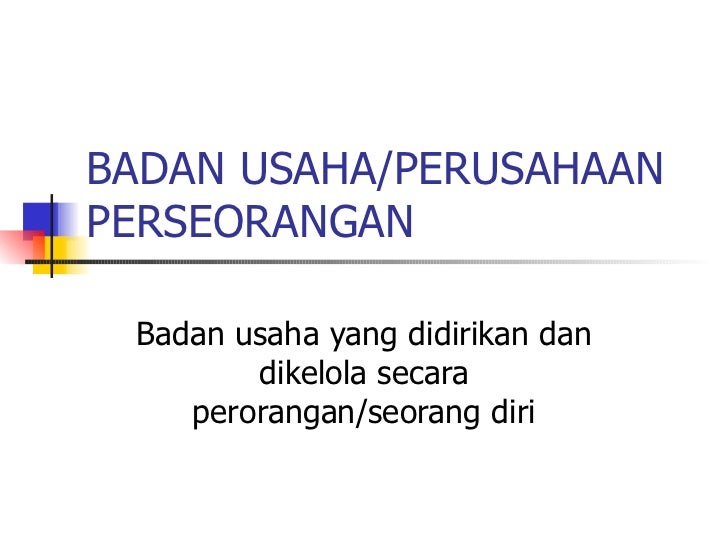 Badan Usaha Milik Swasta