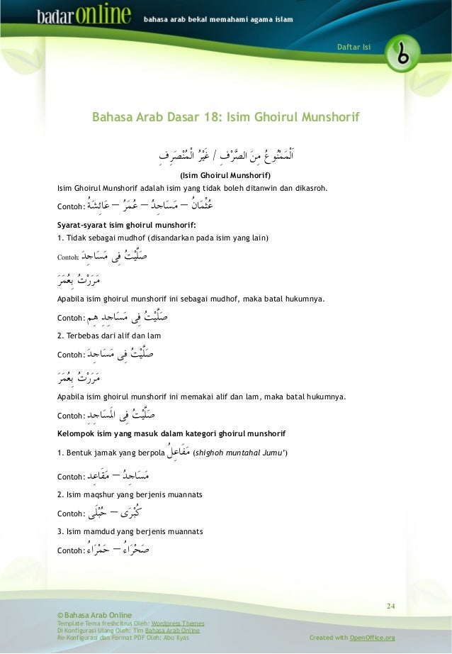 Bahasa Arab Kelas 12 Badaronline buku-1