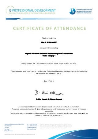 2014_OLPD_certificate_PHE_King R