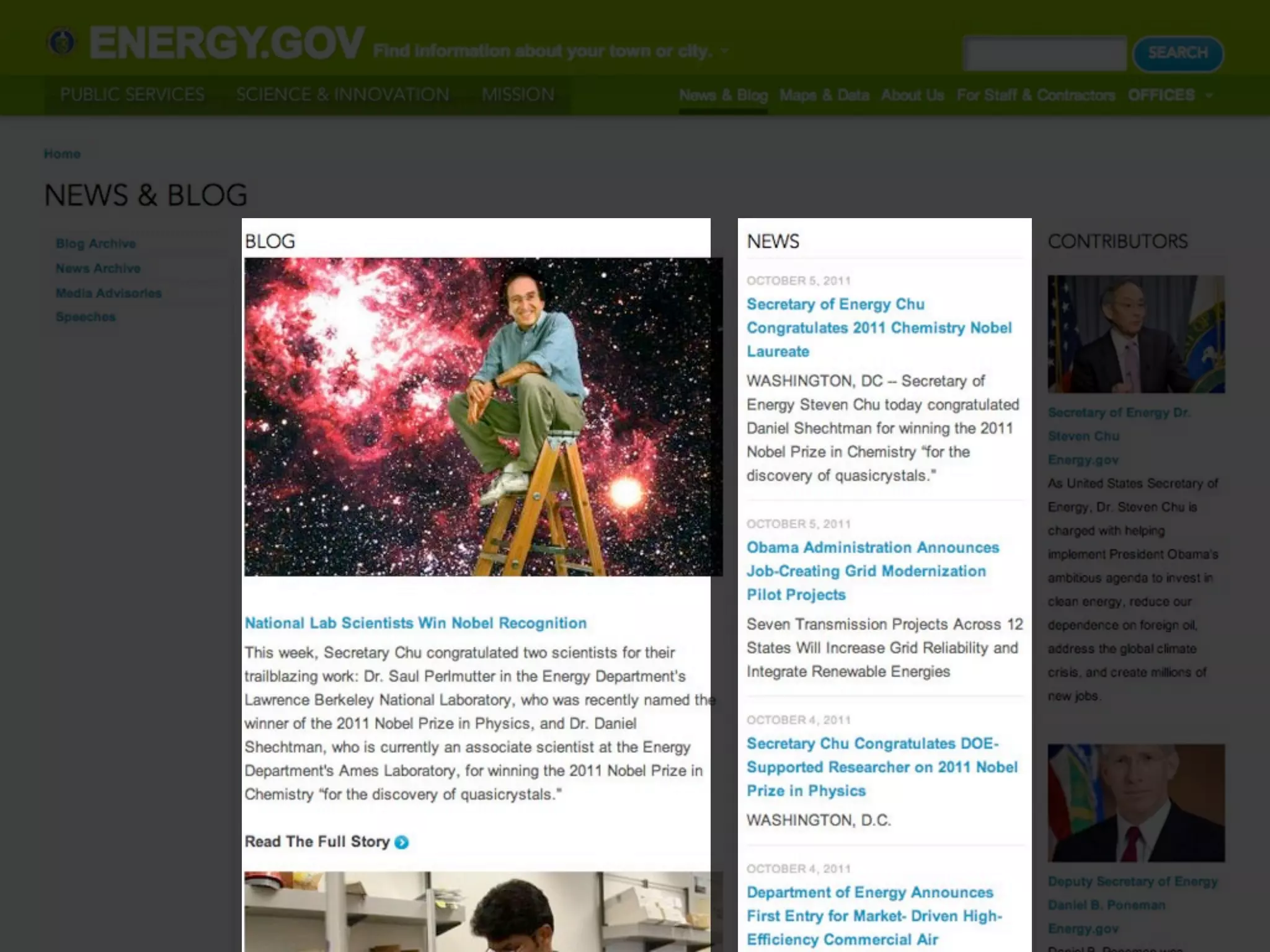 screenshot of listing
block example, with
highlights like previous
slide
 
