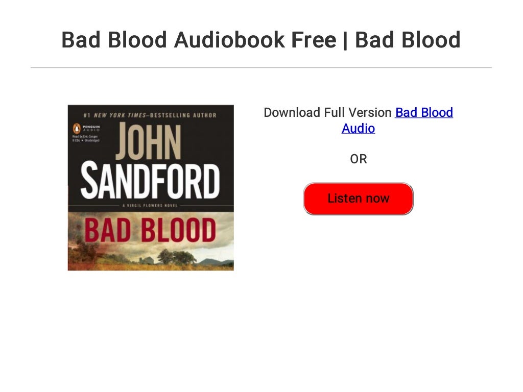 the book bad blood the book bad blood