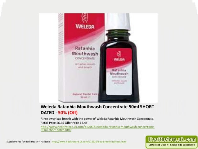 Supplements for Bad Breath - Halitosis from Country Living Health Store