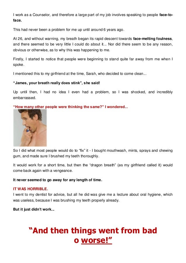 bad for breath solution Solution Bad Breath