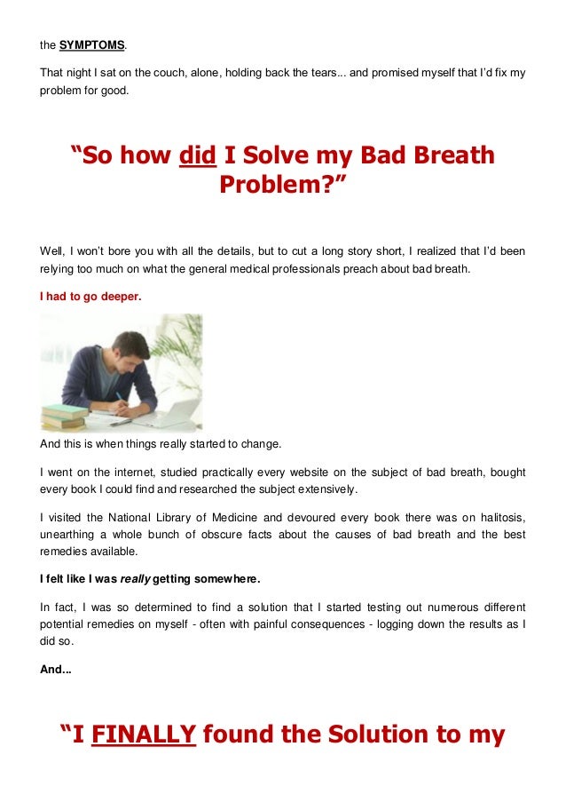 bad breath solution for Bad Breath Solution