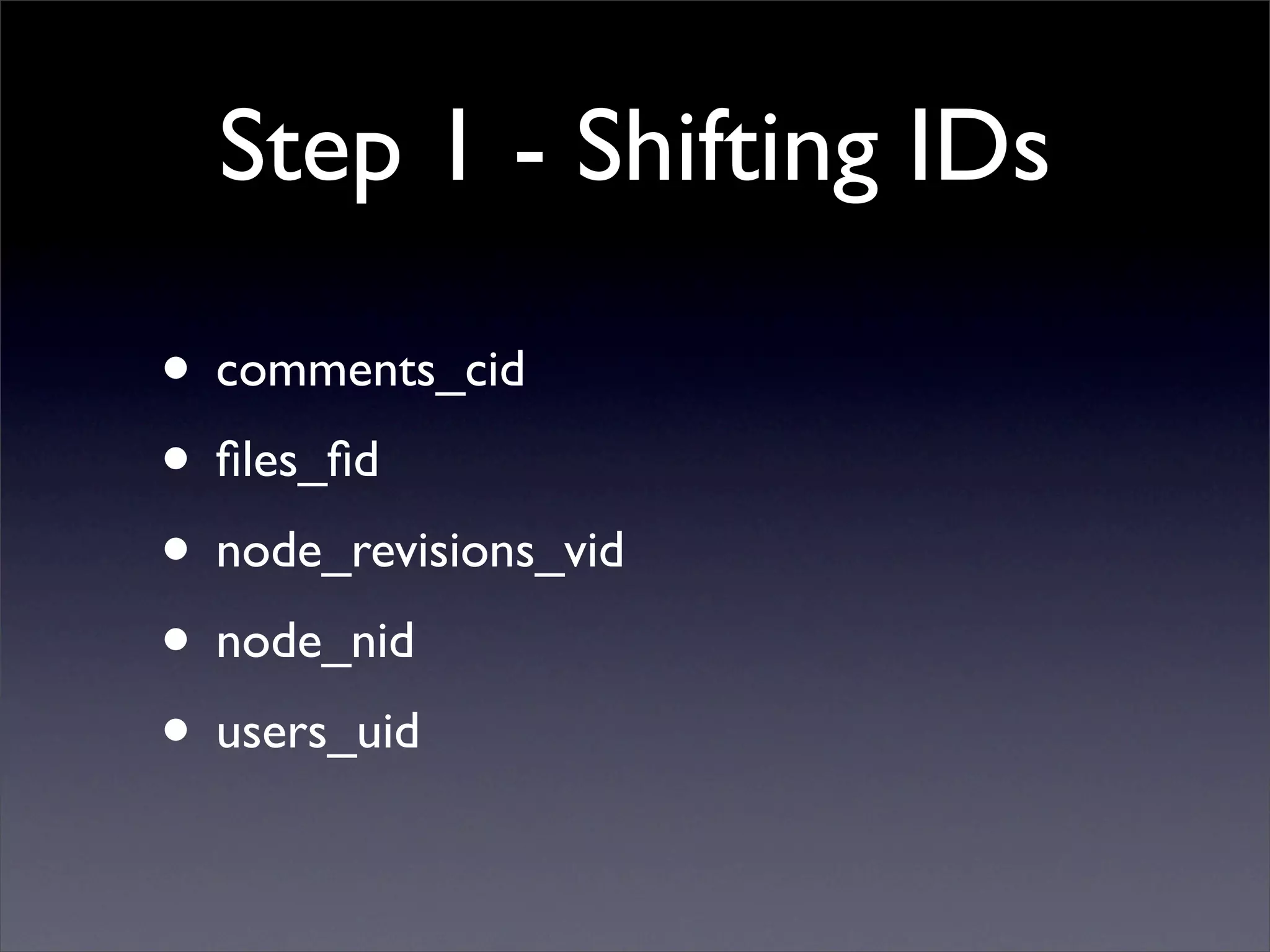 BADCamp 2008 DB Sync