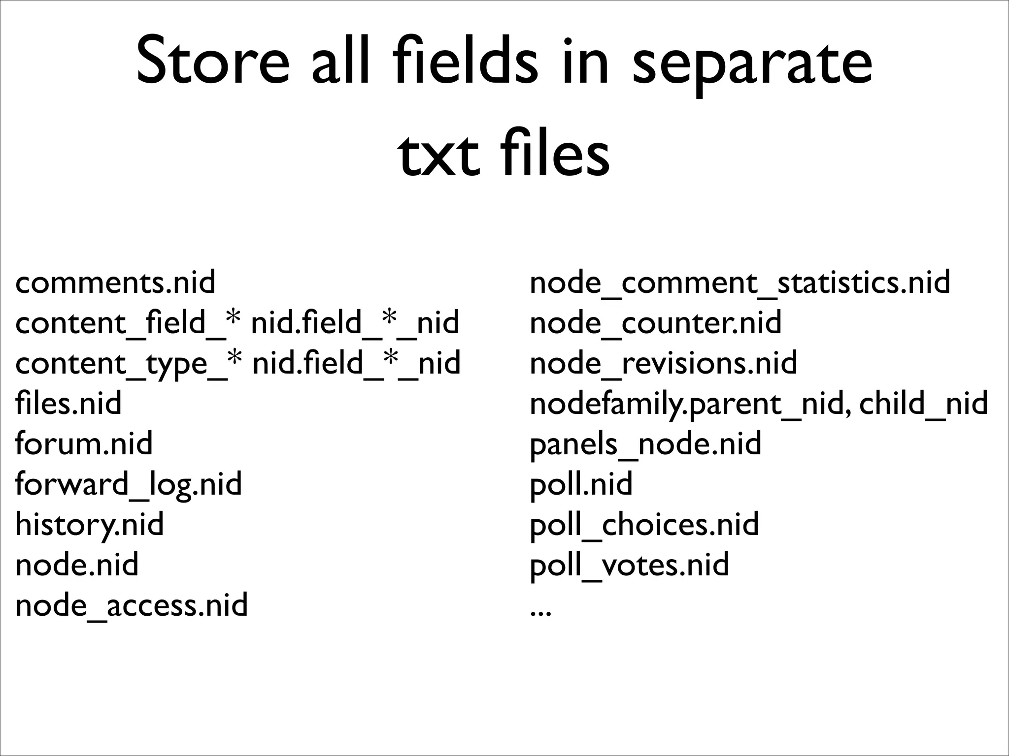 BADCamp 2008 DB Sync