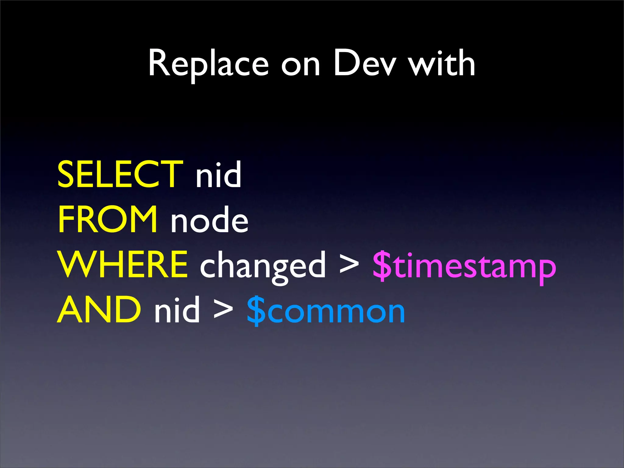 BADCamp 2008 DB Sync