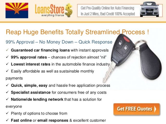 Bad Credit Auto Loans Arizona