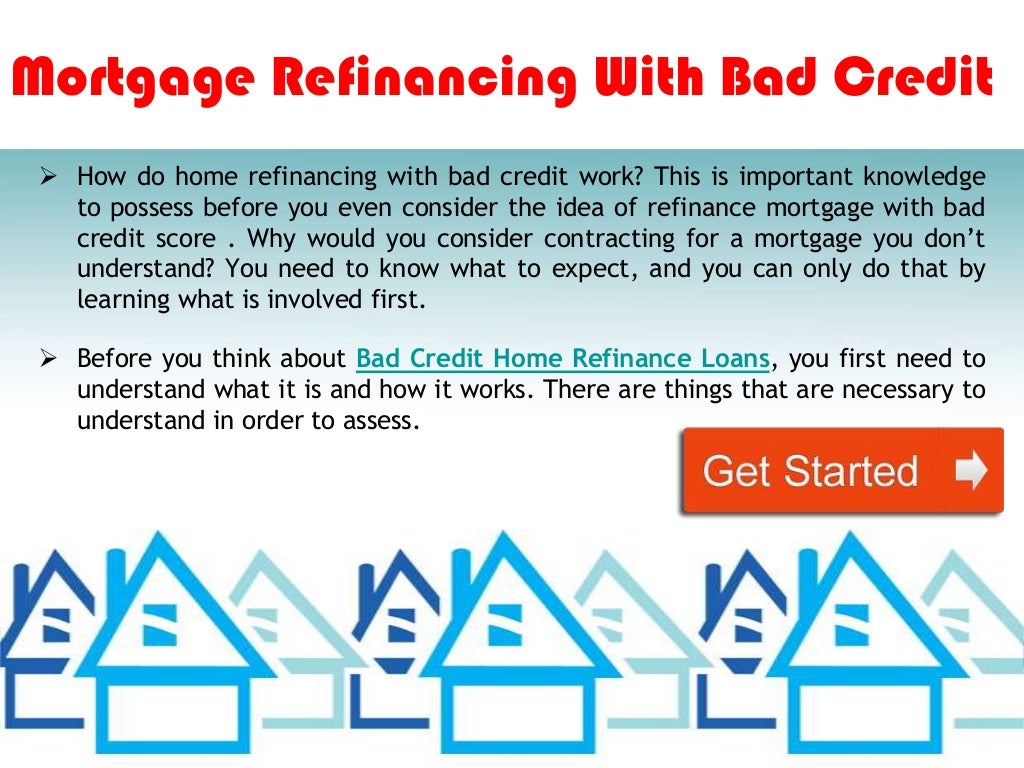 Get Bad Credit Home Mortgage Refinance with RealEstateYogi