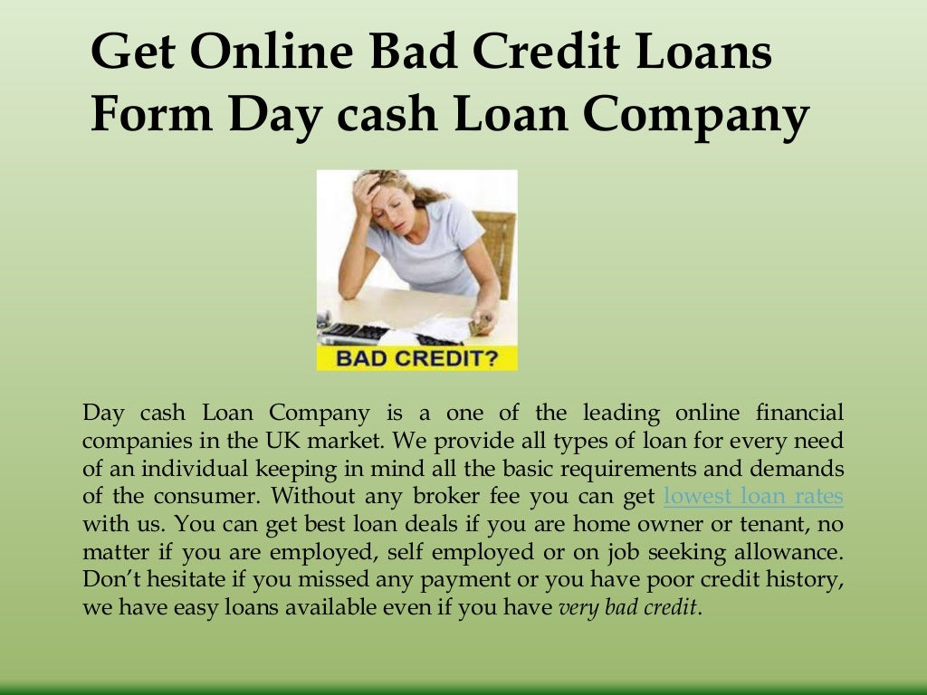 Bad credit unsecured loans & secured loans in uk