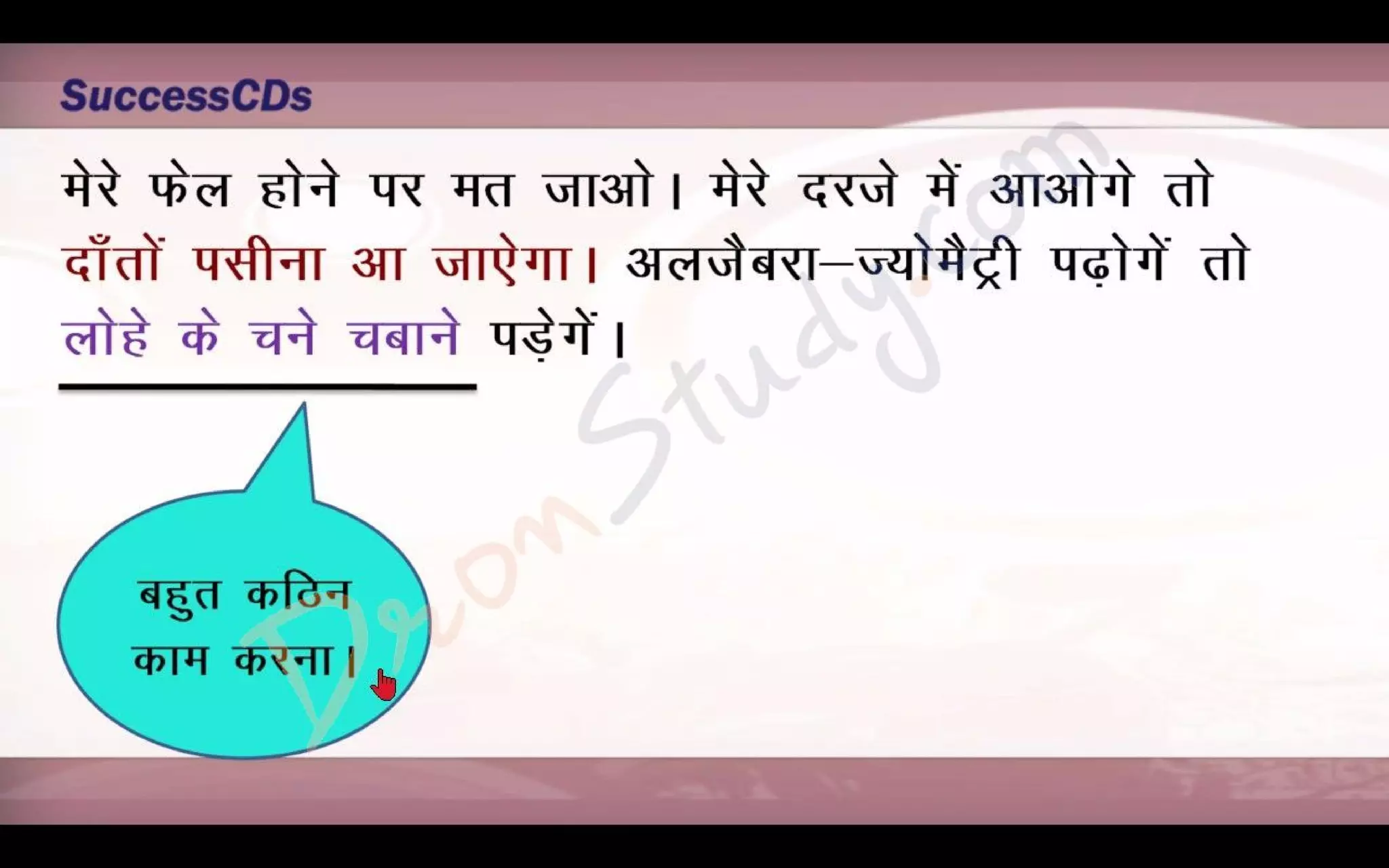 Bade Bhai Saheb Class 10 X Hindi CBSE Revision Notes