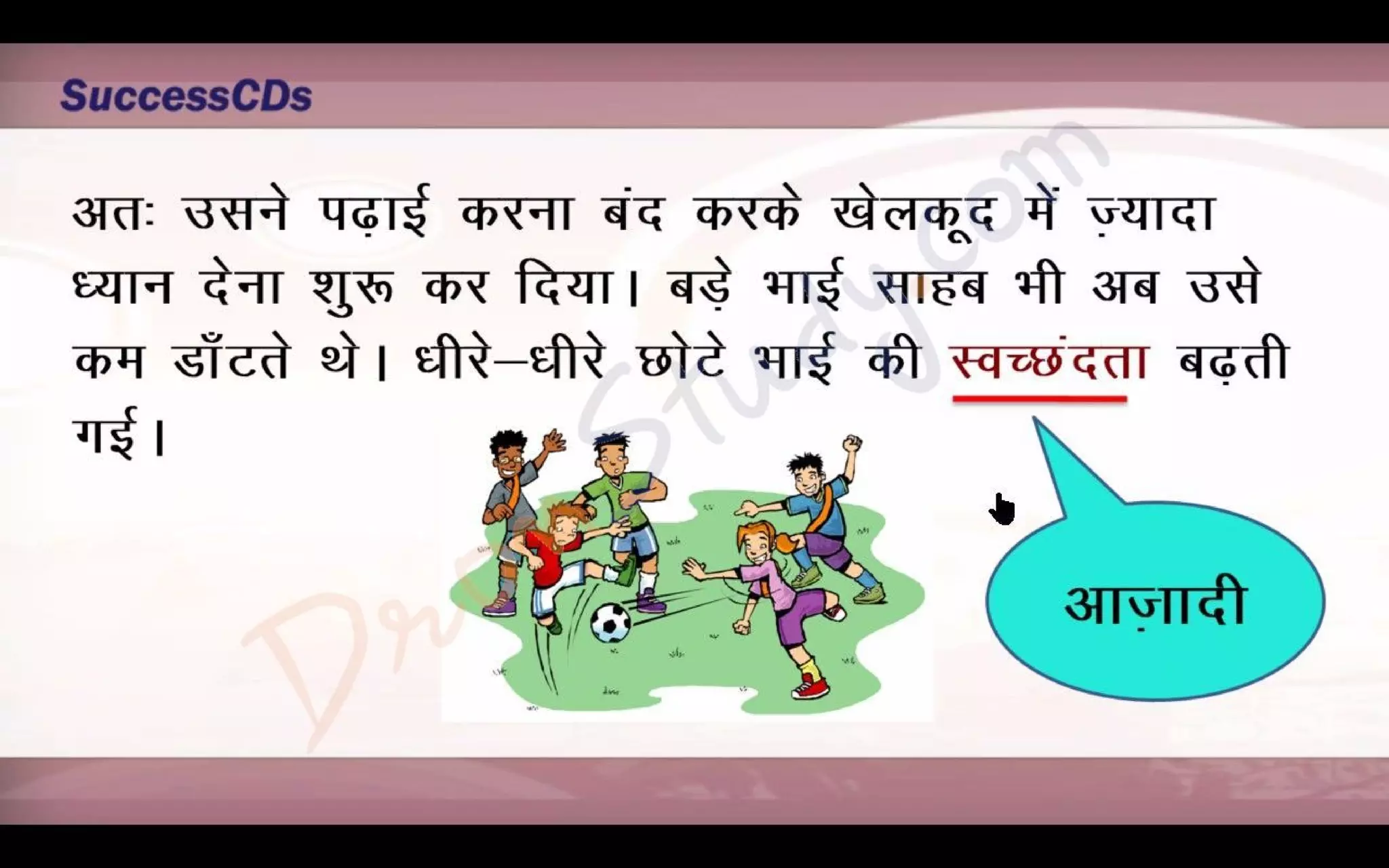 Bade Bhai Saheb Class 10 X Hindi CBSE Revision Notes