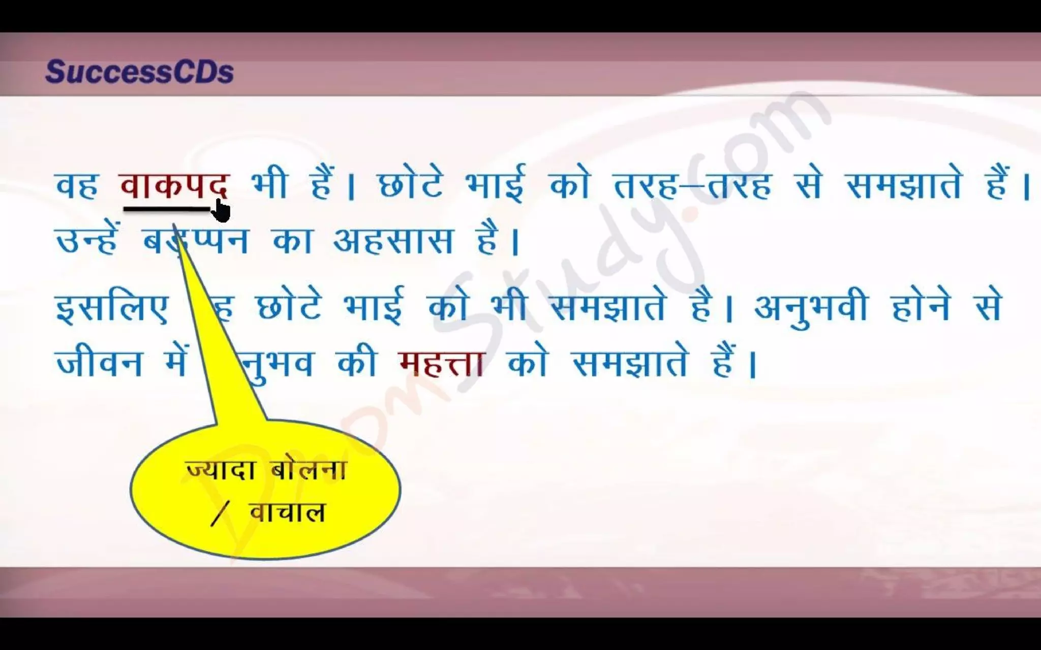 Bade Bhai Saheb Class 10 X Hindi CBSE Revision Notes