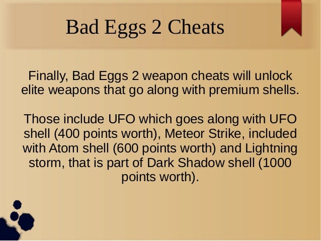 Bad eggs 2 hacked arcadeprehacks