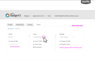 BadgeKit Intro Tutorial (Open Badges MOOC)