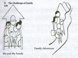 II. The Challenge of Family
Life
Me and My Family
Family Adventure
 