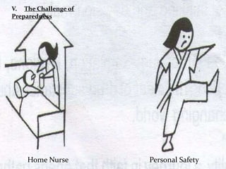 V. The Challenge of
Preparedness
Home Nurse Personal Safety
 