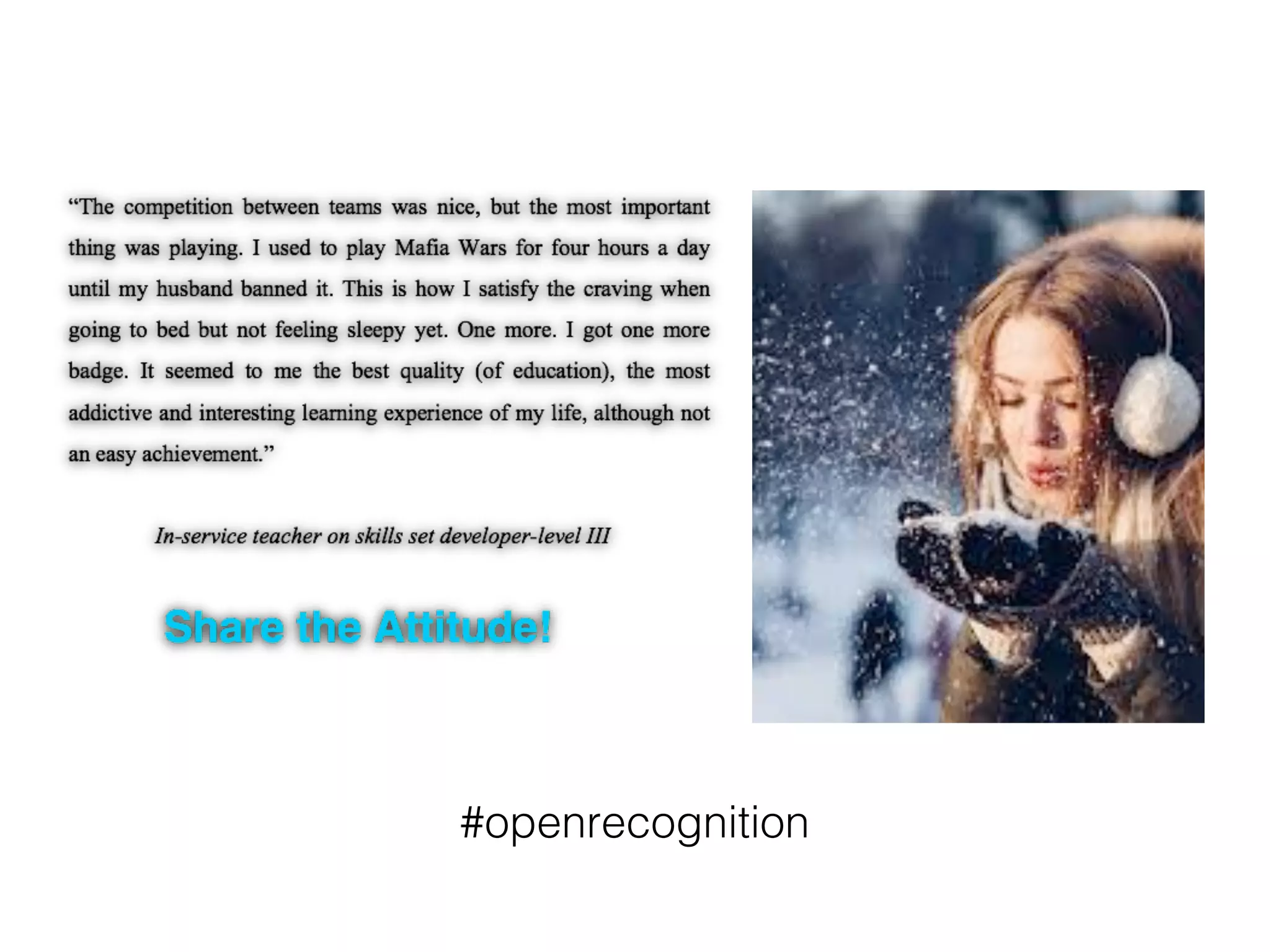 #openrecognition!
 