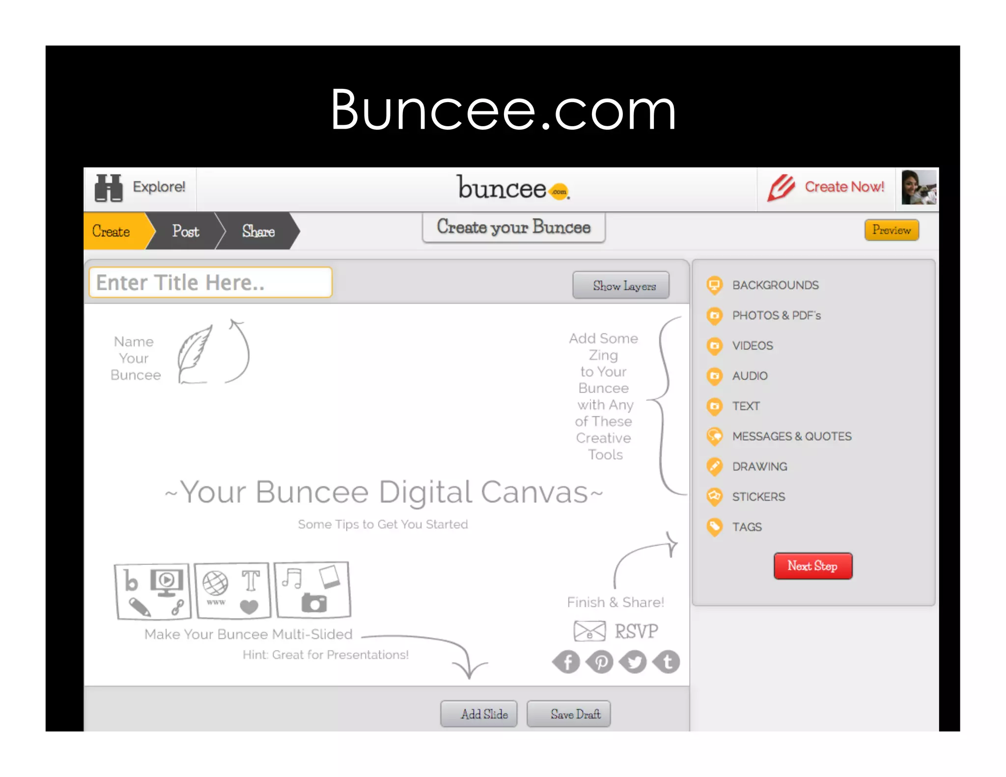 Buncee.com 
 