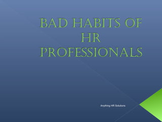 Anything HR Solutions
 