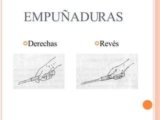 EMPUÑADURAS Derechas Revés 