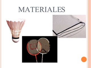 MATERIALES 