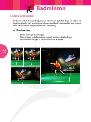 Badminton kemahiran menyerang Kemahiran Asas