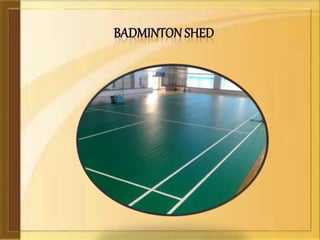 Badminton Roofing Shed Construction Indoor Badminton Court Construction