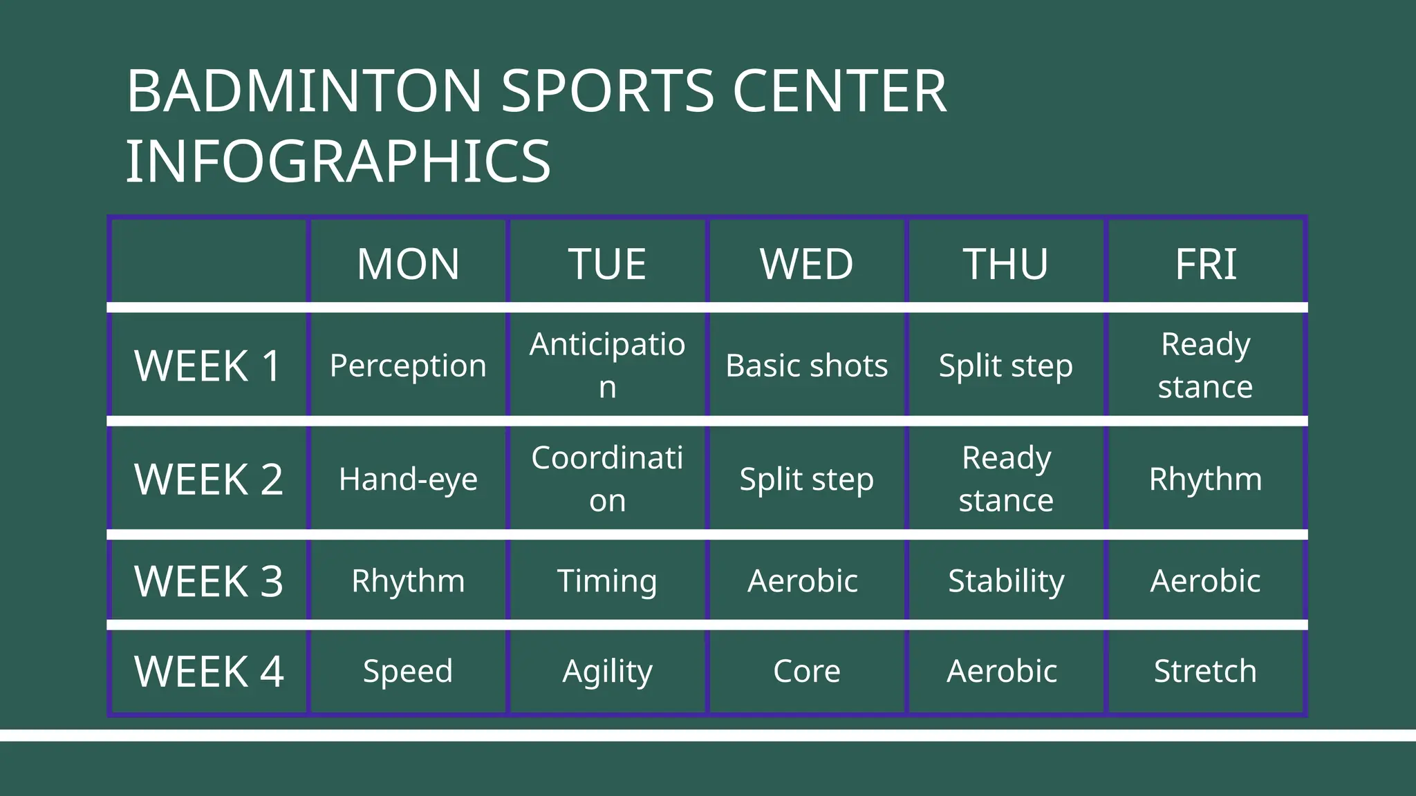Badminton Sports Center Infographics by Slidesgo.pptx