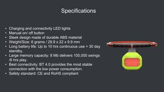 Actofit badminton tracker | PDF