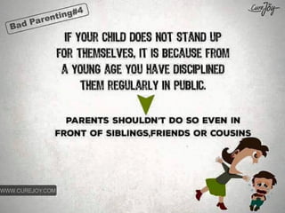 Bad Parenting Rules