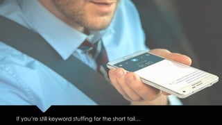 Sticking like glue to what you know
“It’s a Mobile First world”
 