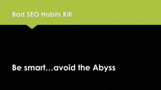 and if you’re thinking Penguin
can’t hurt you any more…
Penguin 4.0
 