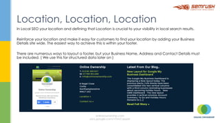 Be smart…avoid the Abyss
Bad SEO Habits Kill
 