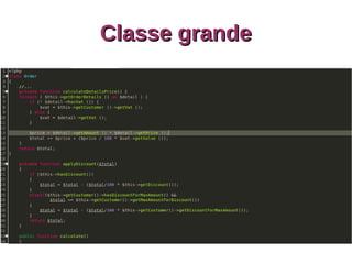 Classe grandeClasse grande
 