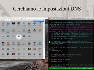 Cerchiamo le impostazioni DNS
 