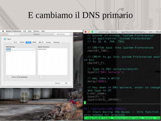 E cambiamo il DNS primario
 