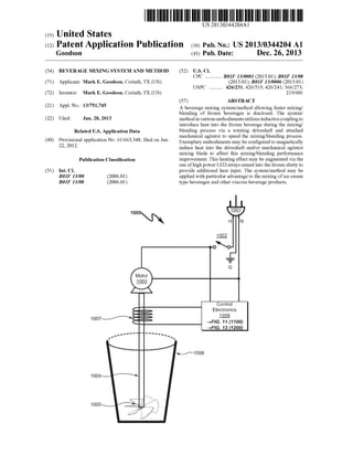 Blender Patent
