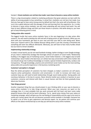 Sample-Content-writing | PDF