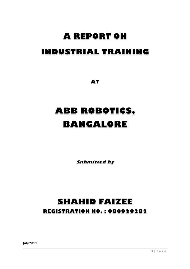 abb robot programming training