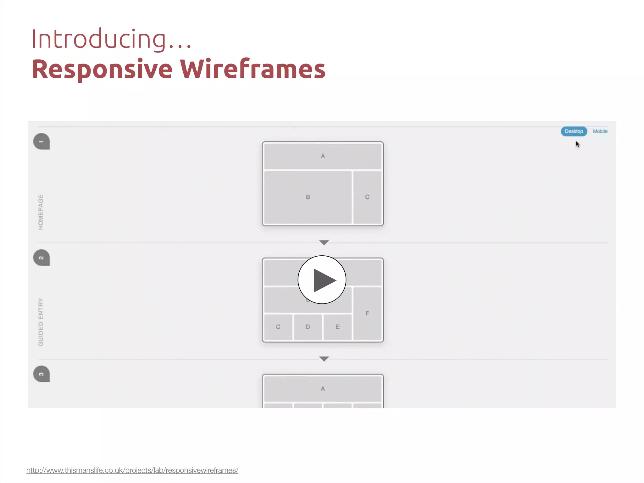 Introducing…  
Responsive Wireframes

http://www.thismanslife.co.uk/projects/lab/responsivewireframes/

 