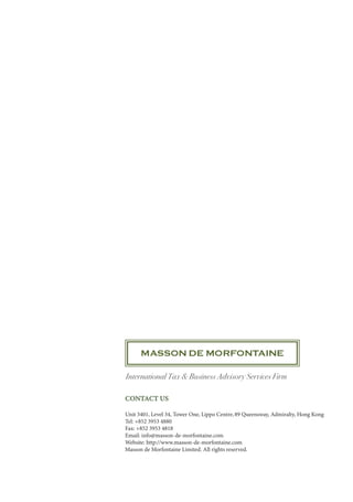 International Tax & Business Advisory Services Firm
 
