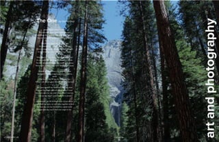 LIT MAG 2016 || 26
people believe there is a one,
The one who points your way to the sun.
A person they believe makes them complete
The one who will support when facing defeat
‘You are my angel,’ my one and only
My forever love, so we’ll never be lonely.
You’ve brought to my life all your love and care
It made me see when I realized how rare . .
What you’ve done, you’ve illuminated my soul
It’s you and your love that has made me whole.
The feel of your love, your soft touch and caress,
We’re tight so close, your heart beats in my chest.
All that we have always felt missing before
Though I love you today, tomorrow it will be
more.
Our love is life, we are the strongest tree
Which will always grow forever, like you and me.
You have opened my heart and held it so dear
You are my angel, and will always keep it near.
You have seen my ups and cared when I was low.
‘You are my angel,’ I just need you to know.
You entered my life through a ray of sun above
And when we leave, we will leave together in love
My love for you has become my reason to be
I hope one day you’ll find your angel in me.
The One by Gianni Diaz
artandphotography
LIT MAG 2016 || 26 Carmen Ng
 