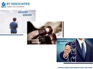 HELPING CLIENTS KEEP MORE OF WHAT THEY EARN
ADVISORY
SERVICES
LITIGATION
SERVICES
COMPLIANCE
SERVICES
 