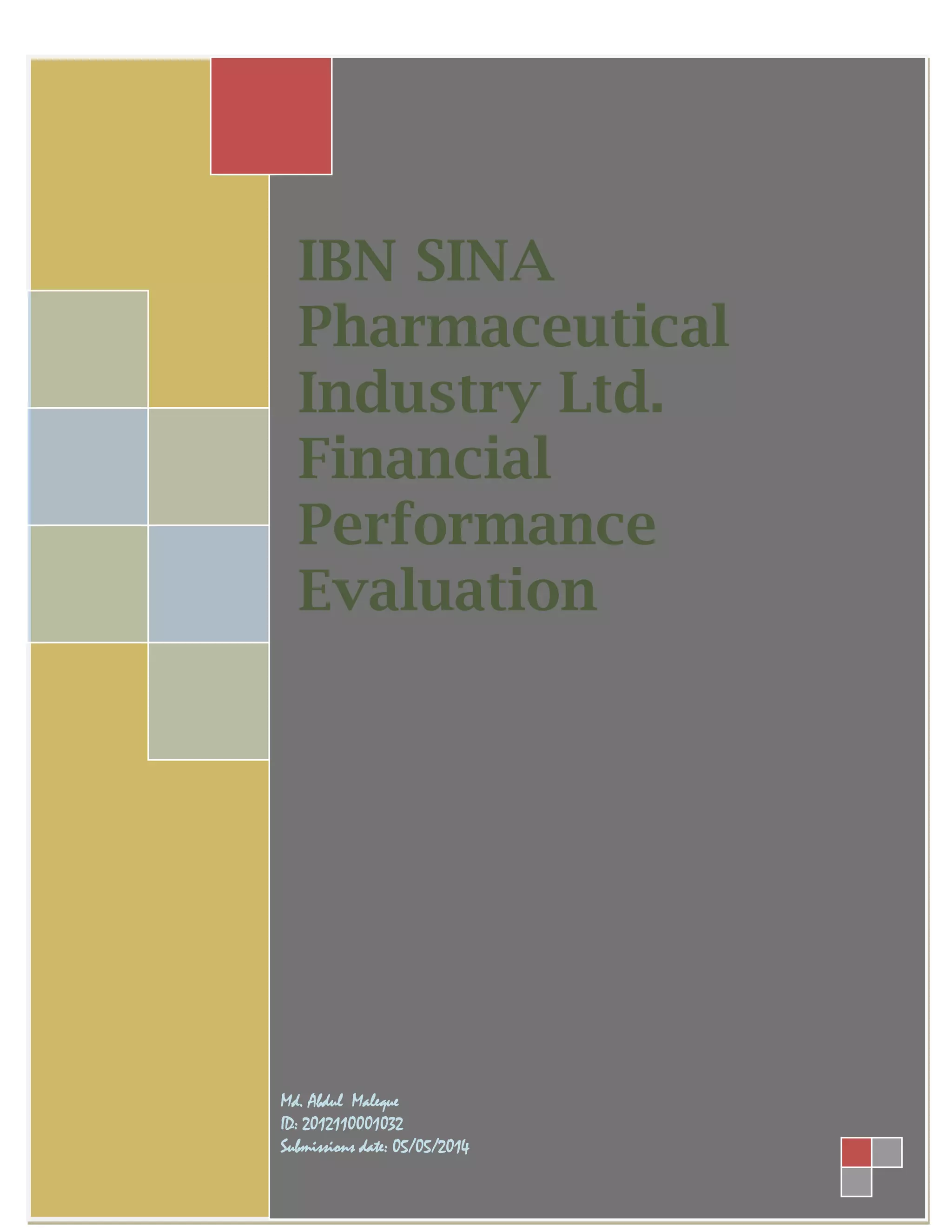 Internship Final Report IBN SINA 1 PDF
