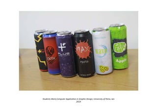 Students Work,Computer Application in Graphic Design, University of Petra, Jan
2014
 