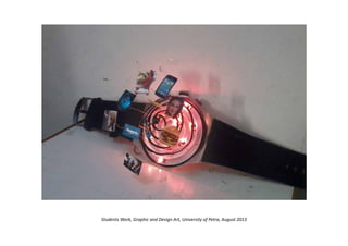 Students Work, Graphic and Design Art, University of Petra, August 2013
 