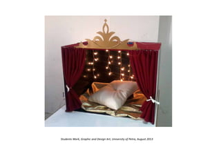 Students Work, Graphic and Design Art, University of Petra, August 2013
 