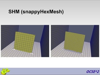SHM (snappyHexMesh)
10
 