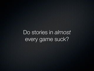 New Stories for New Platforms